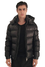 Moncler Maya Hooded Short Down Jacket