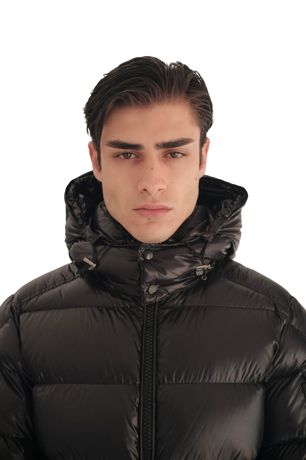 Moncler Maya Hooded Short Down Jacket