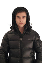 Moncler Maya Hooded Short Down Jacket