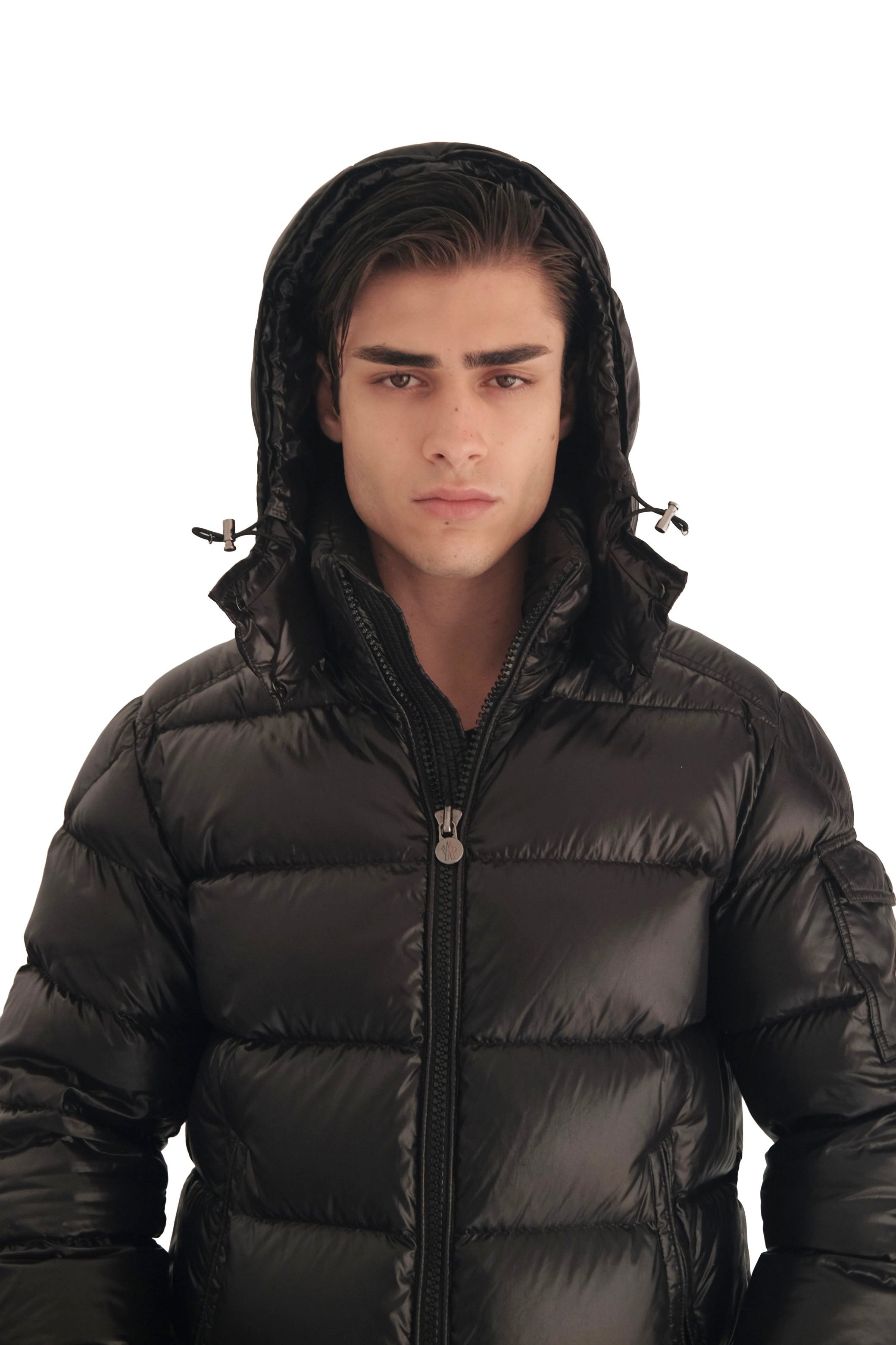 Moncler Maya Hooded Short Down Jacket