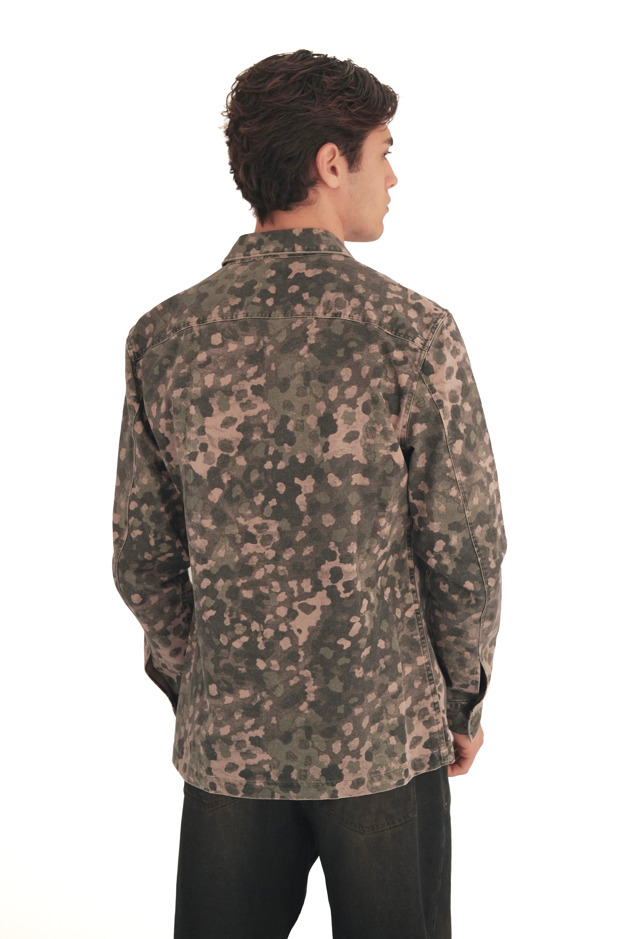 AllSaints Fassett Camouflage Shirt