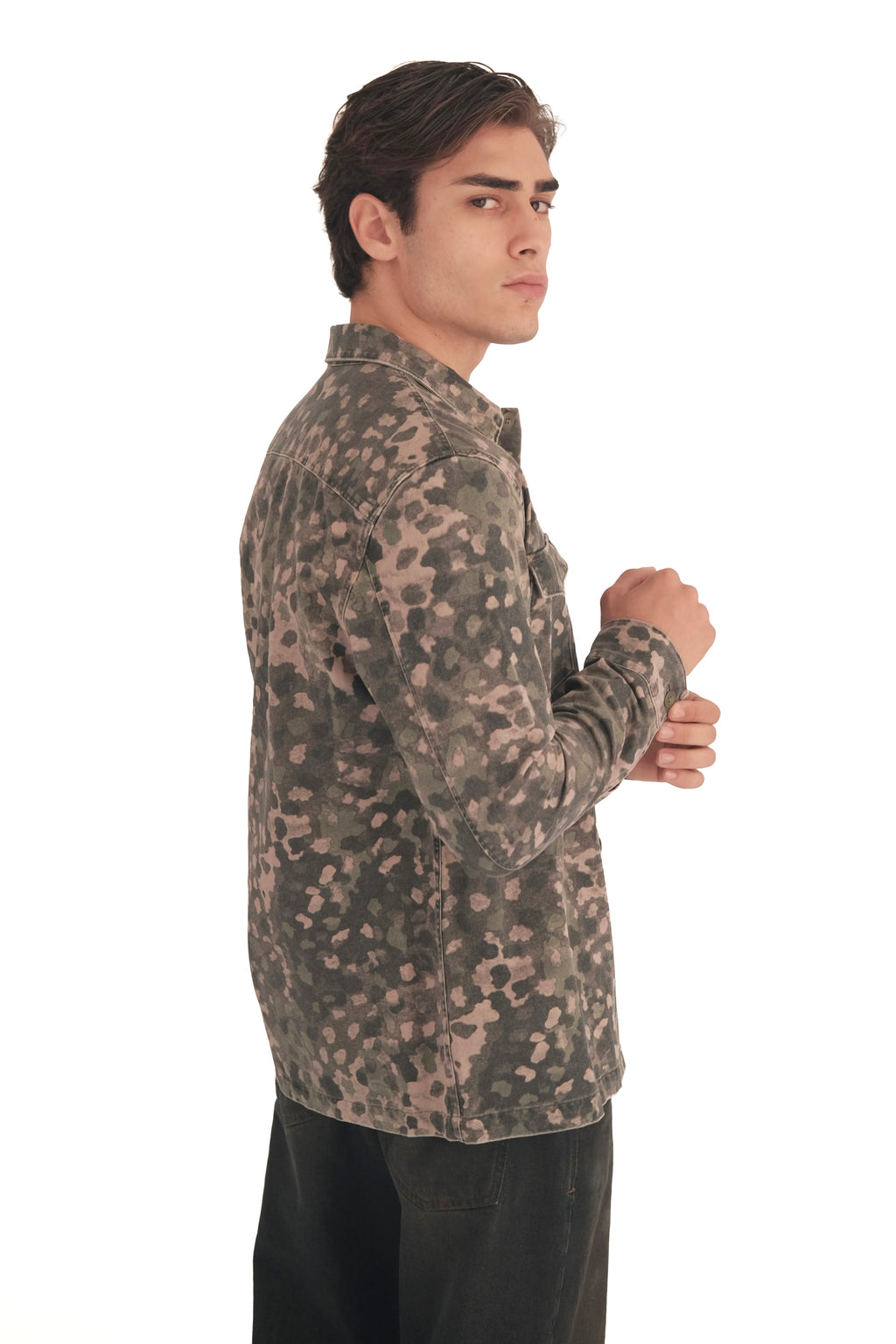 AllSaints Fassett Camouflage Shirt