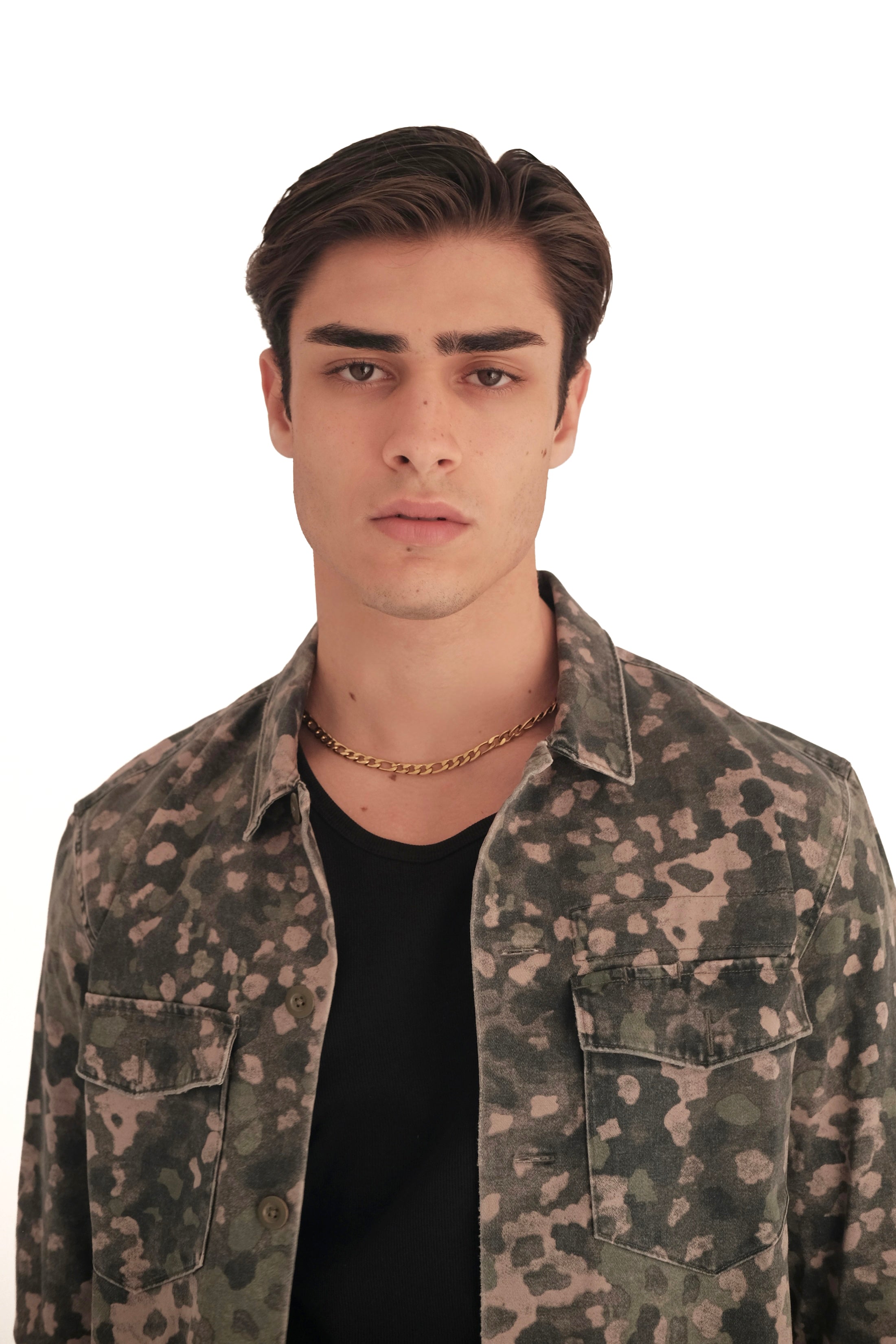 AllSaints Fassett Camouflage Shirt