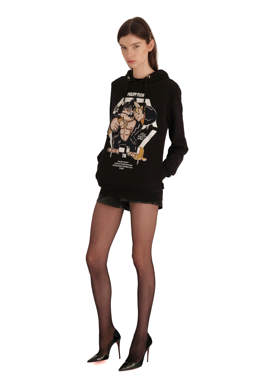 Philipp Plein King Plein Gorilla Hoodie