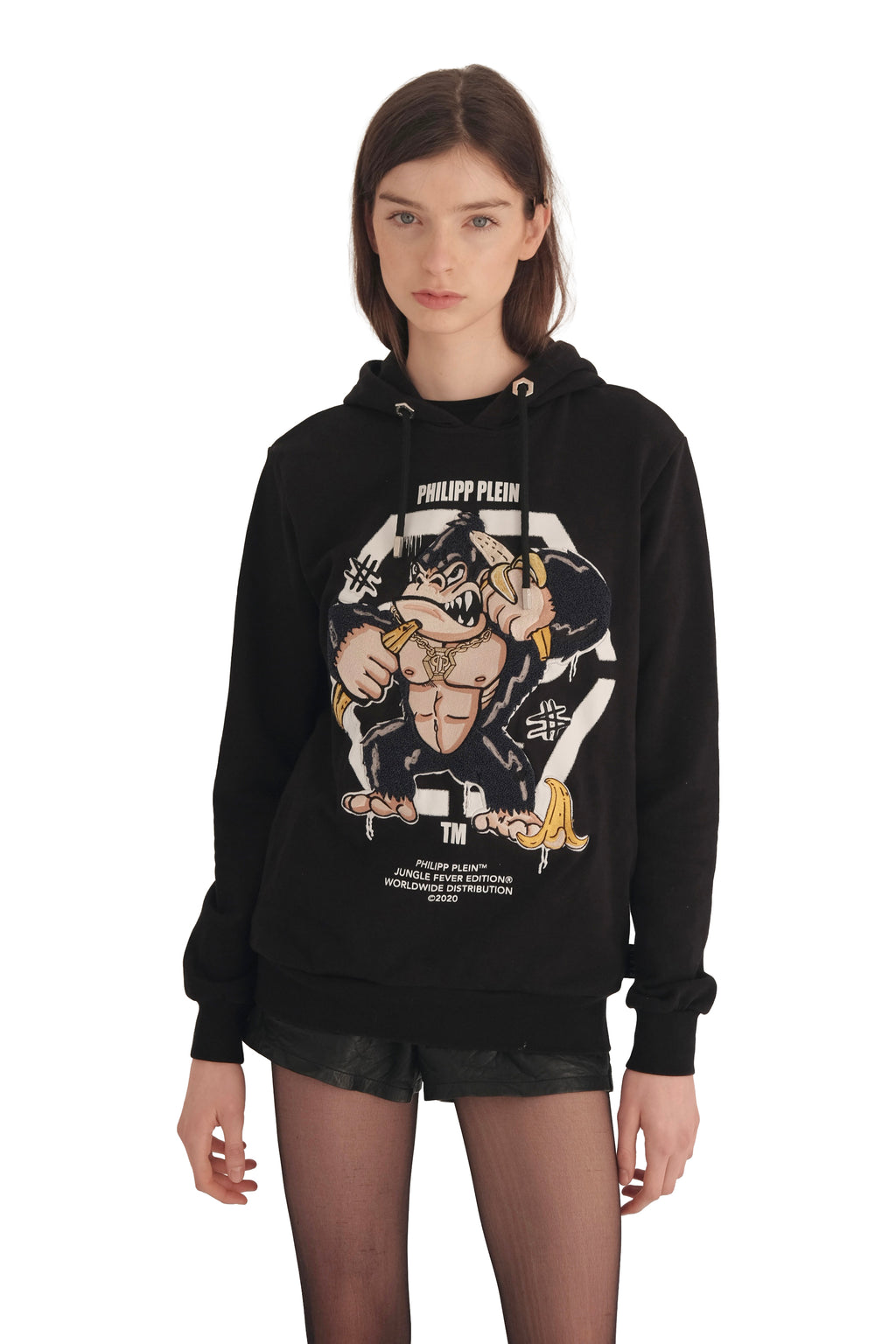 Philipp Plein King Plein Gorilla Hoodie