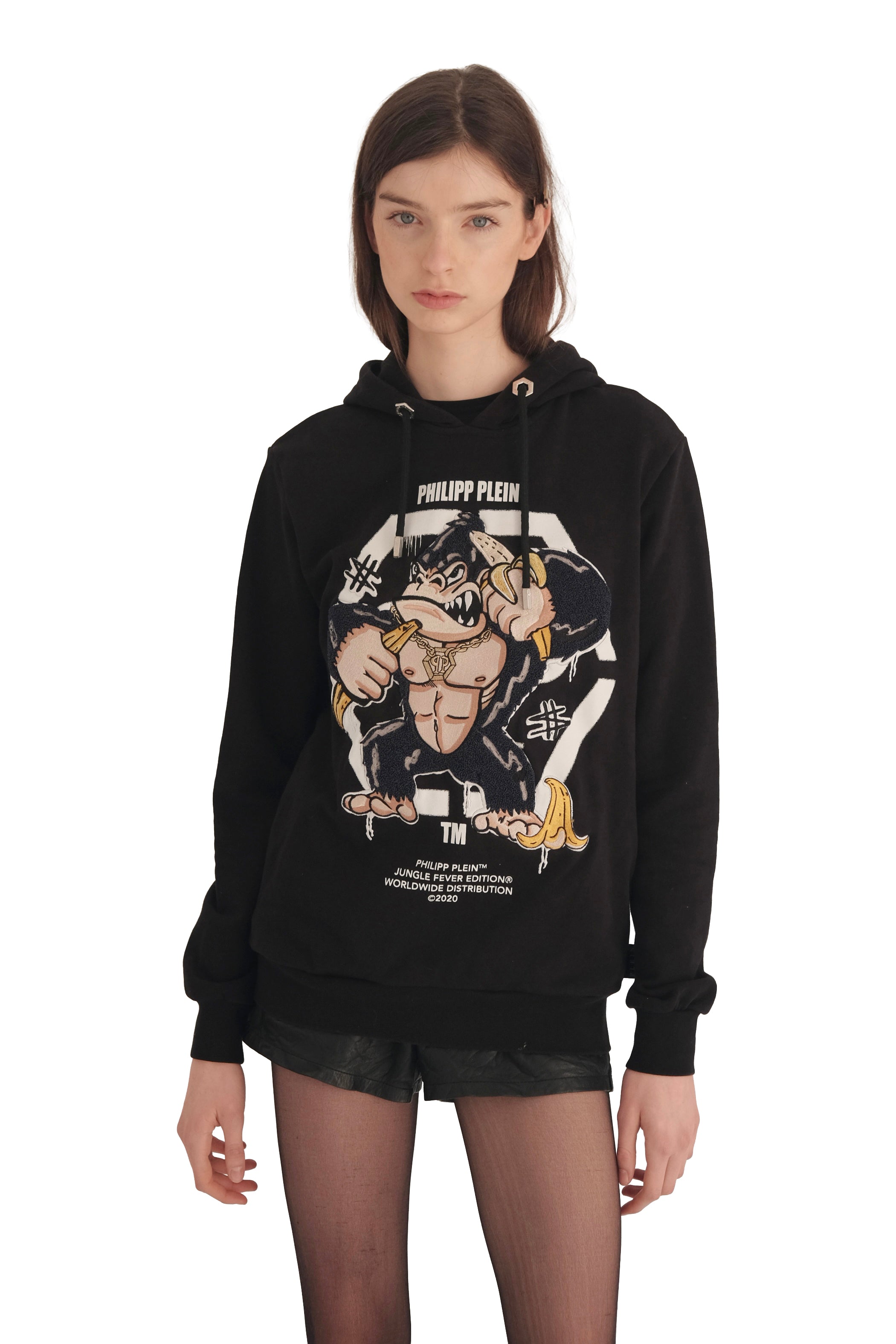 Philipp Plein King Plein Gorilla Hoodie