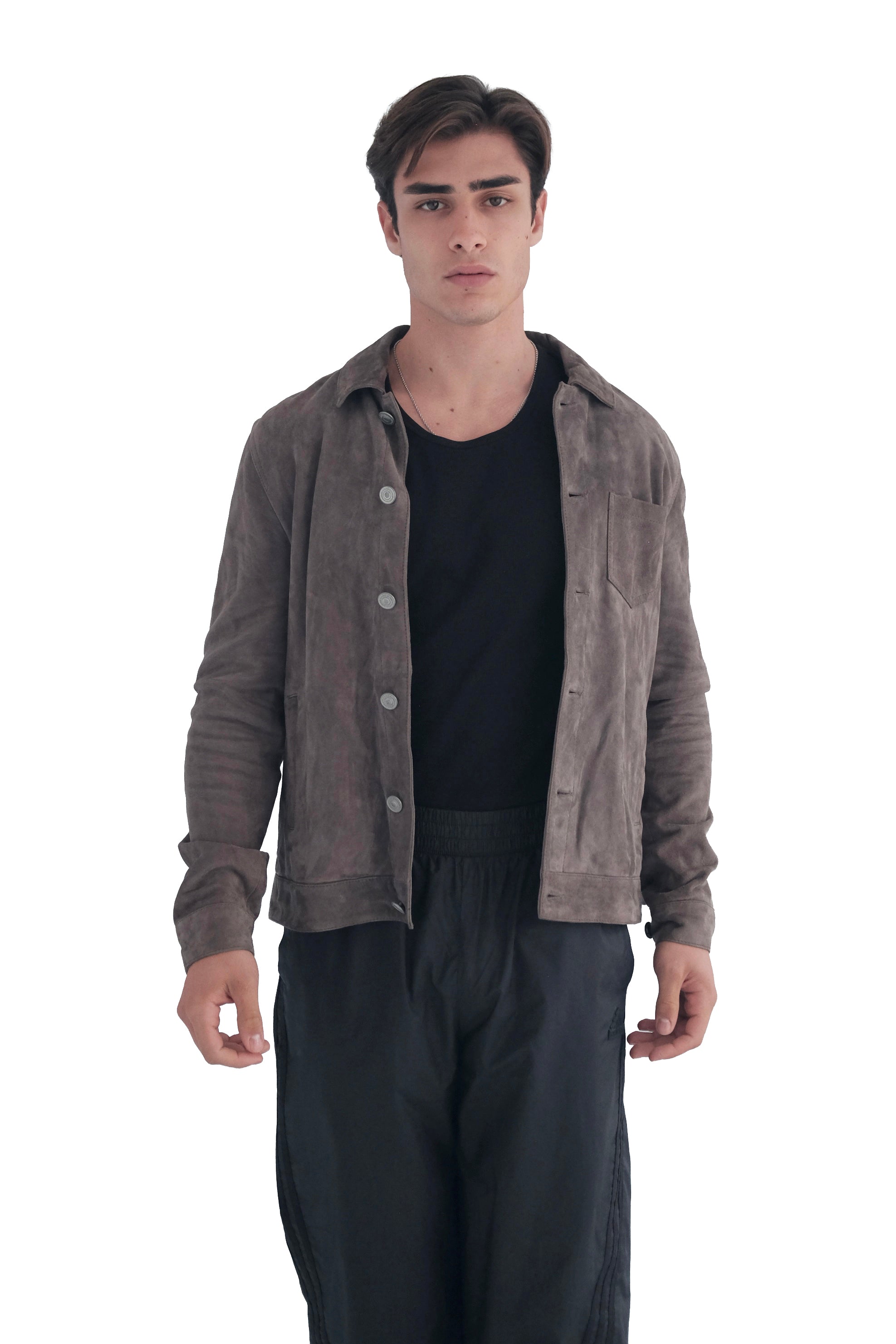 AllSaints Forge Suede Jacket
