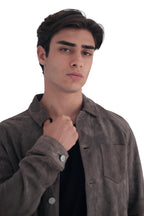 AllSaints Forge Suede Jacket