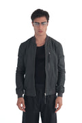 AllSaints Blythe Leather Bomber Jacket