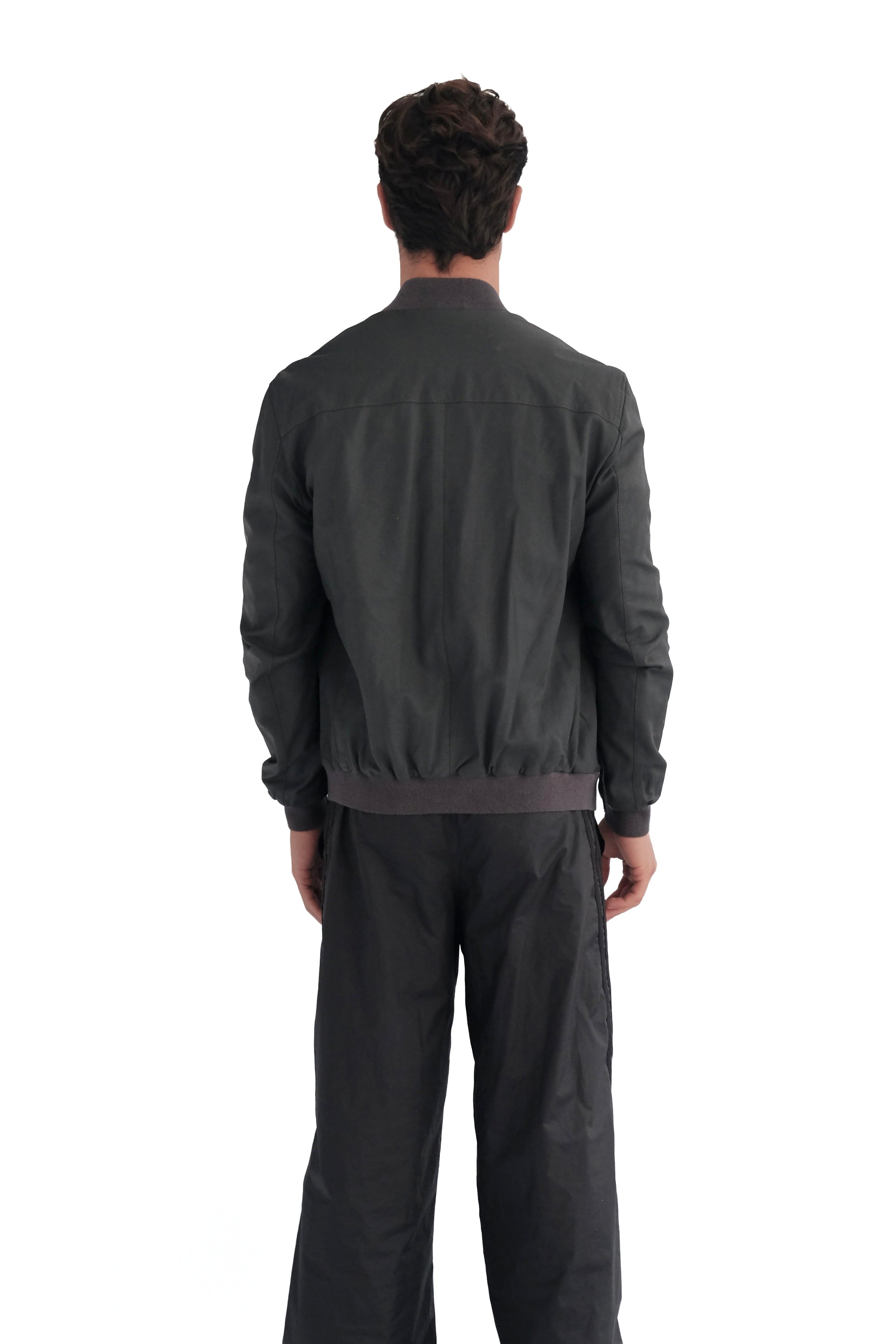 AllSaints Blythe Leather Bomber Jacket