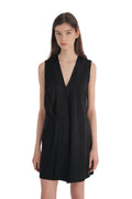 Rag & Bone Victor Silk Sleeveless Wrap Dress