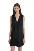 Rag & Bone Victor Silk Sleeveless Wrap Dress