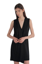 Rag & Bone Victor Silk Sleeveless Wrap Dress