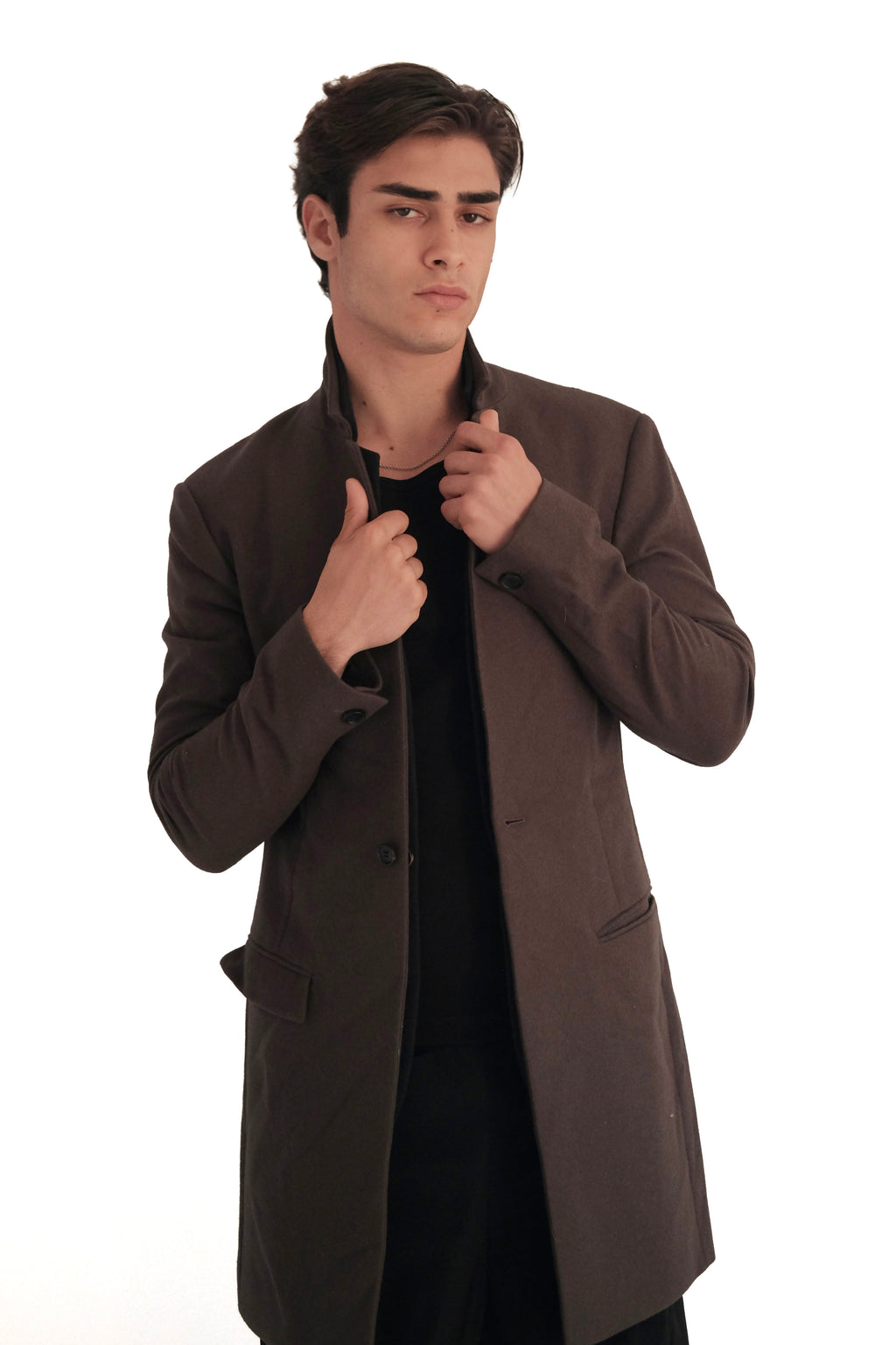 AllSaints Manor Wool Coat