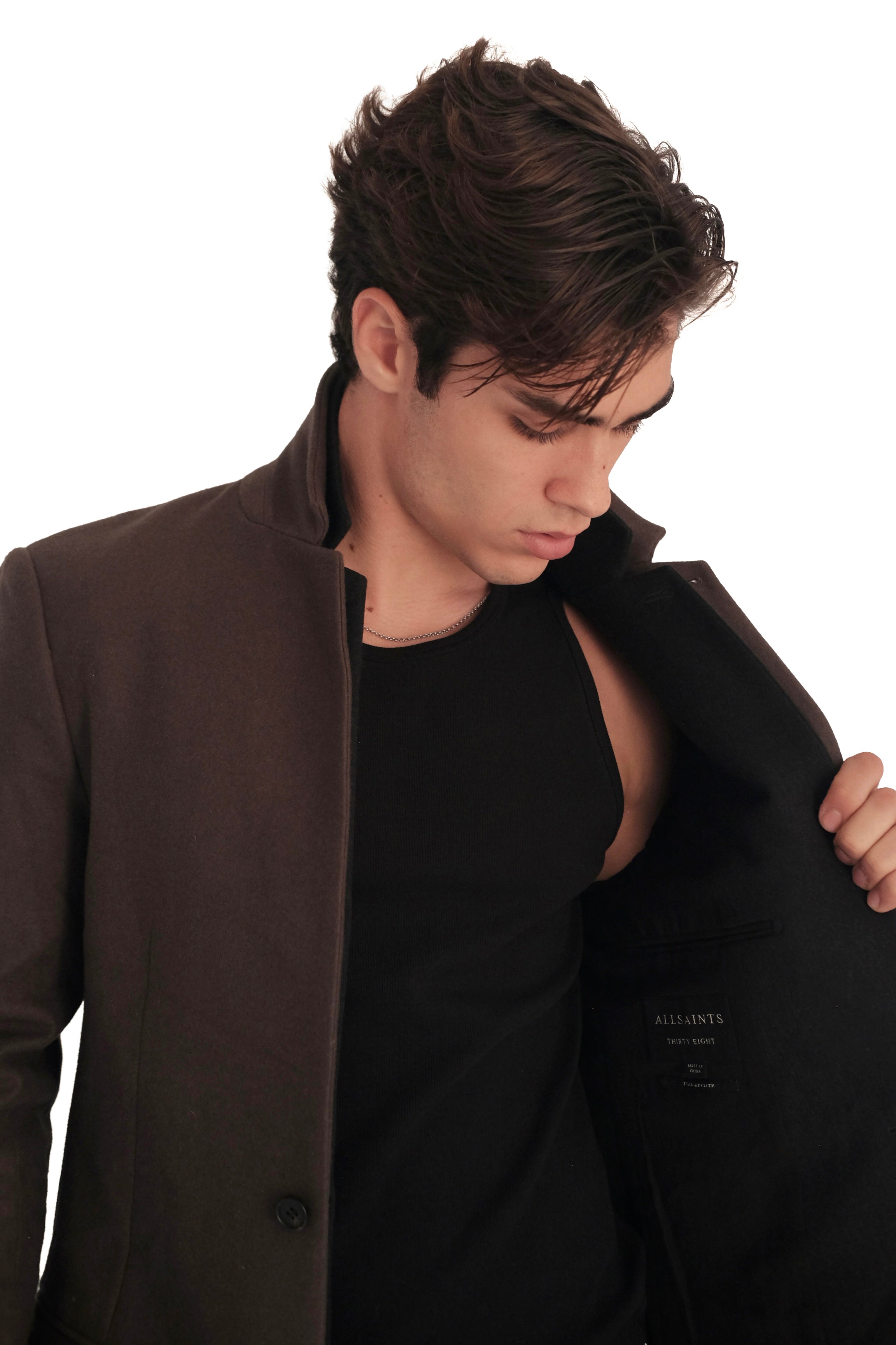 AllSaints Manor Wool Coat