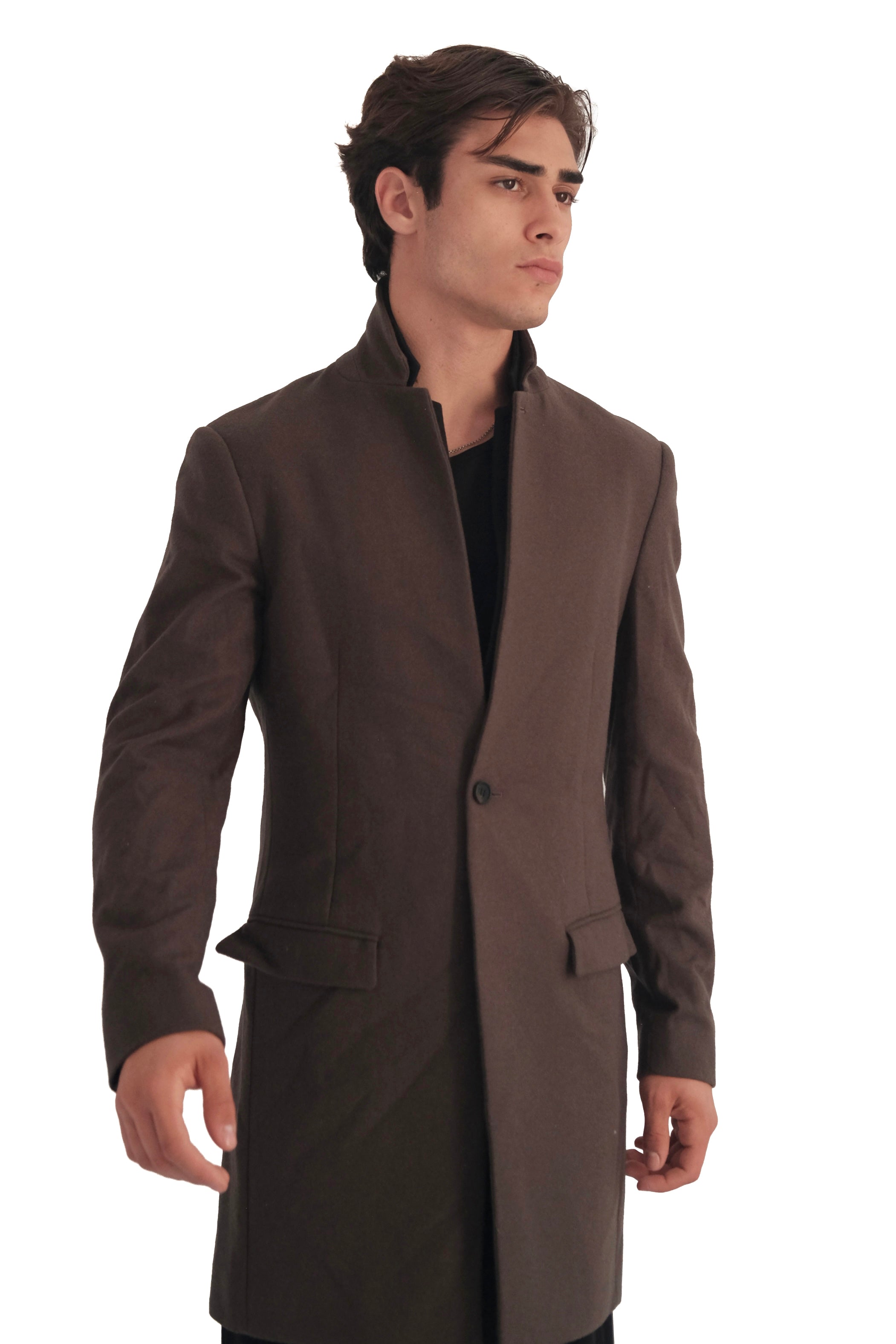AllSaints Manor Wool Coat