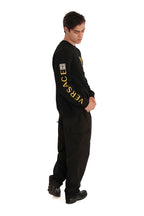 Versace Medusa Logo Sleeve-Embroided Sweatshirt