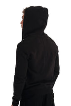 AllSaints Double Zip Raven Hoodie