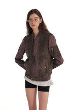 AllSaints Double Suede Leather Jacket