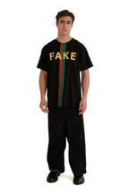Gucci 'Fake/Not' Print Oversize T-Shirt