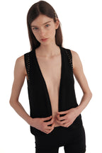 Zadig & Voltaire Dublin Studs Sweater Vest