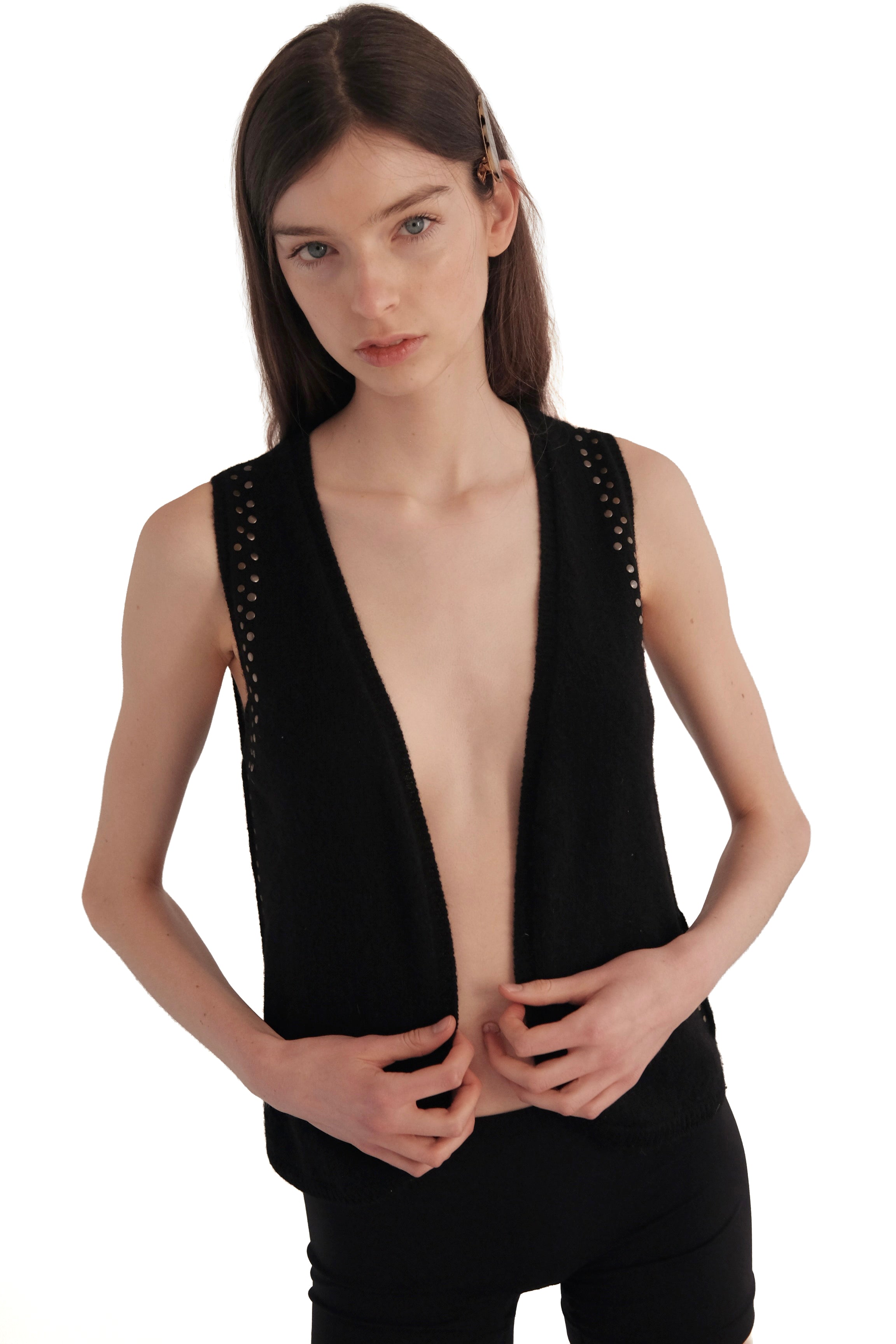 Zadig & Voltaire Dublin Studs Sweater Vest