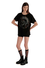 Diesel 'Only The Brave' Mohawk Distressed Graphic T-Shirt