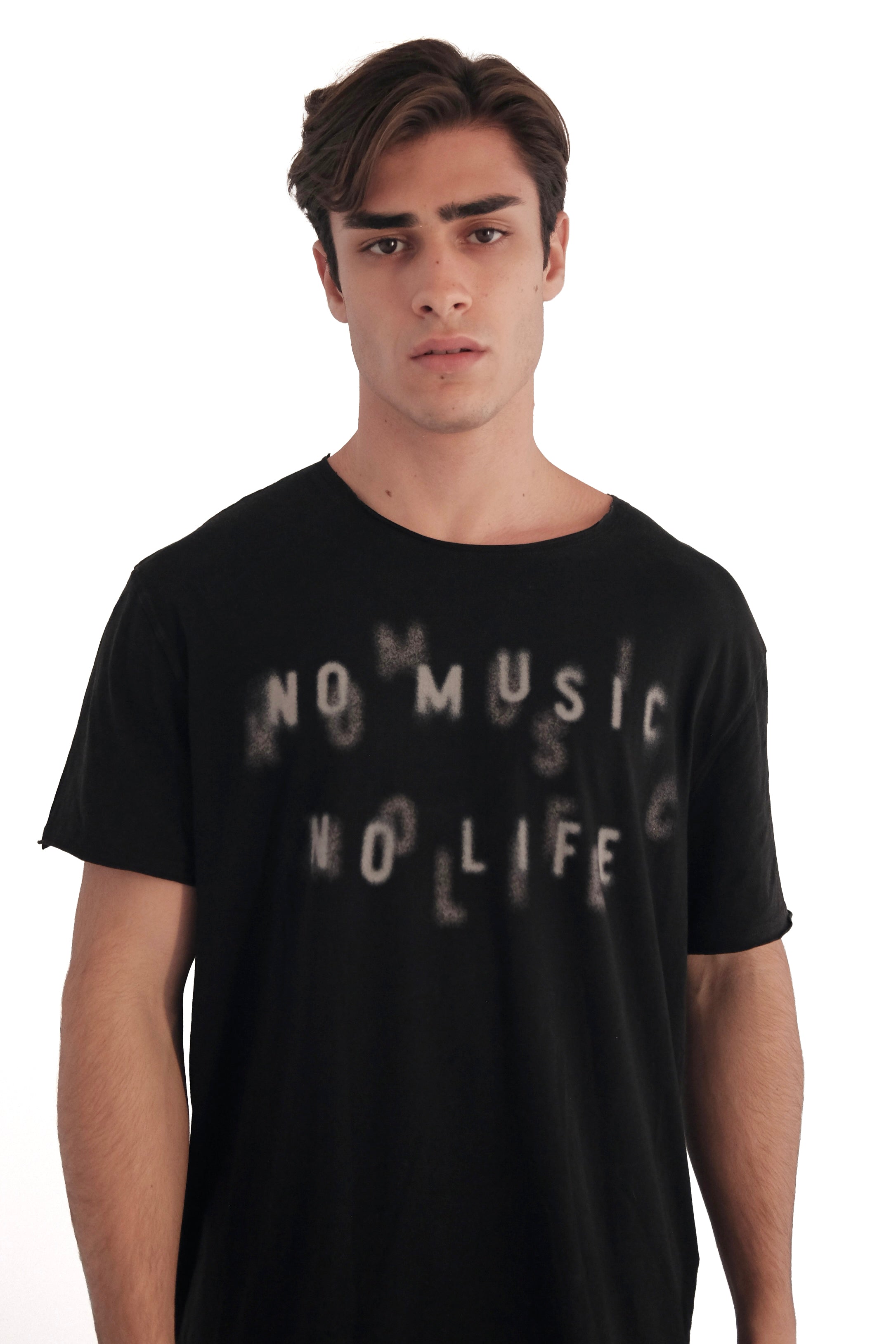 John Varvatos No Music Graphic T-Shirt