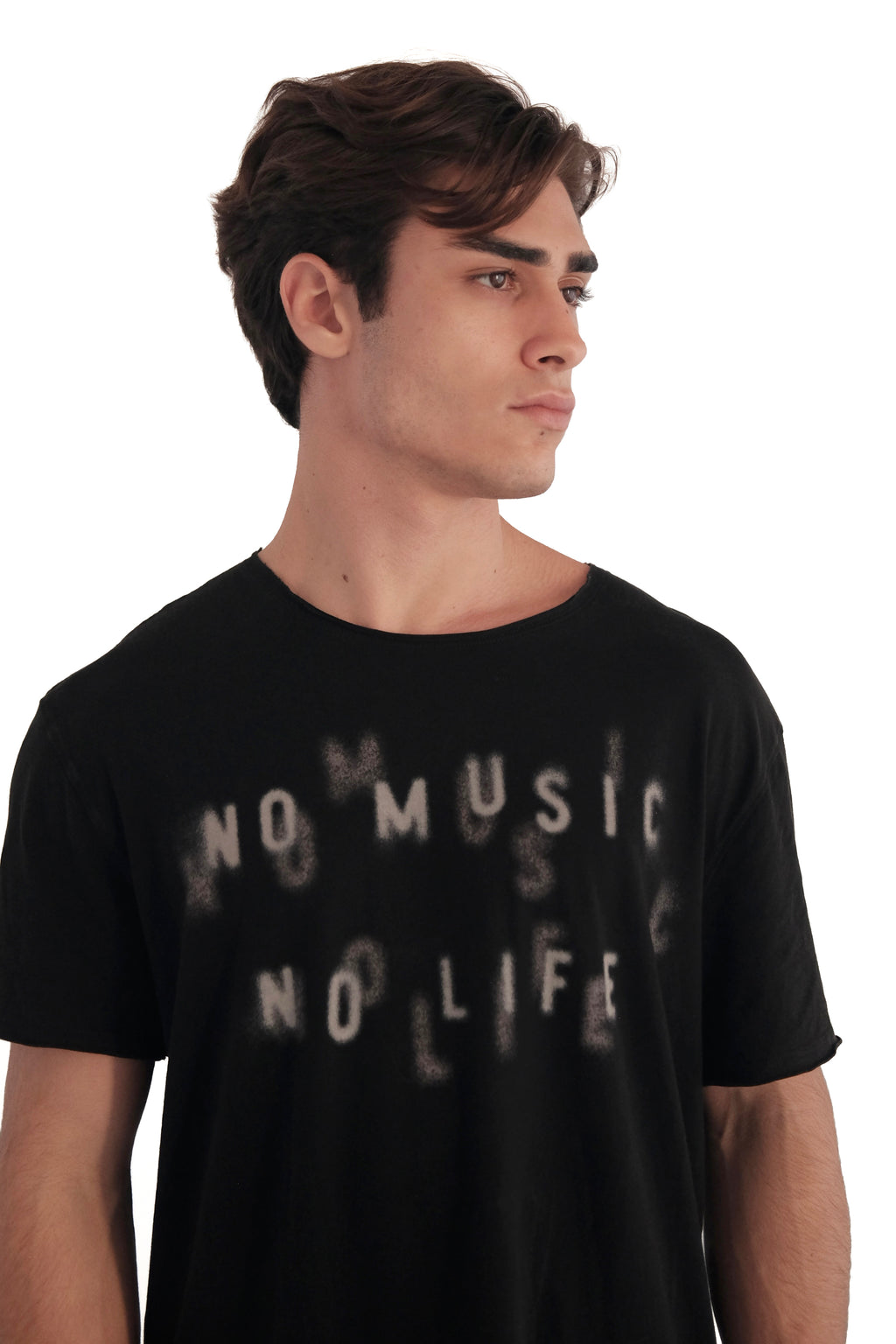 John Varvatos No Music Graphic T-Shirt