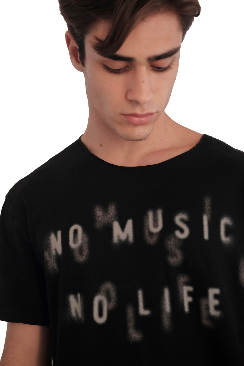 John Varvatos No Music Graphic T-Shirt
