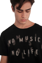 John Varvatos No Music Graphic T-Shirt