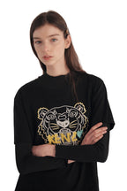 Kenzo Embroided Tiger Head T-Shirt