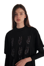 John Varvatos Multi Peace Hand Tee