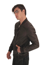 AllSaints Kino Leather Bomber Jacket