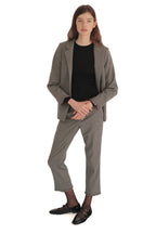 Zadig & Voltaire Grey Volly Frange Blazer & Posh Pants Suit Set Fringe