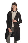 Prada Double-Breasted Nylon Trench Coat