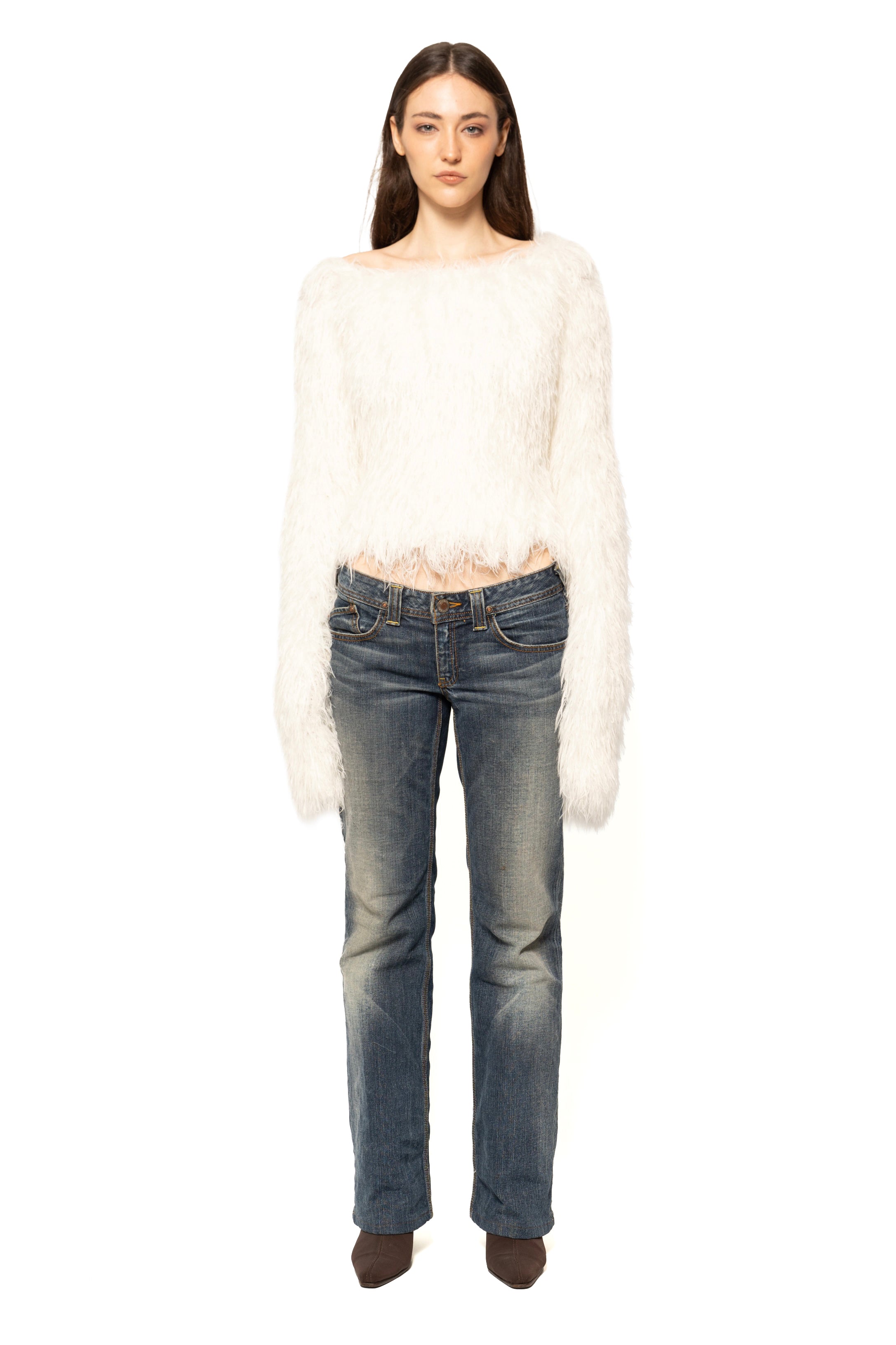 Coperni Fluffy Knit Sweater