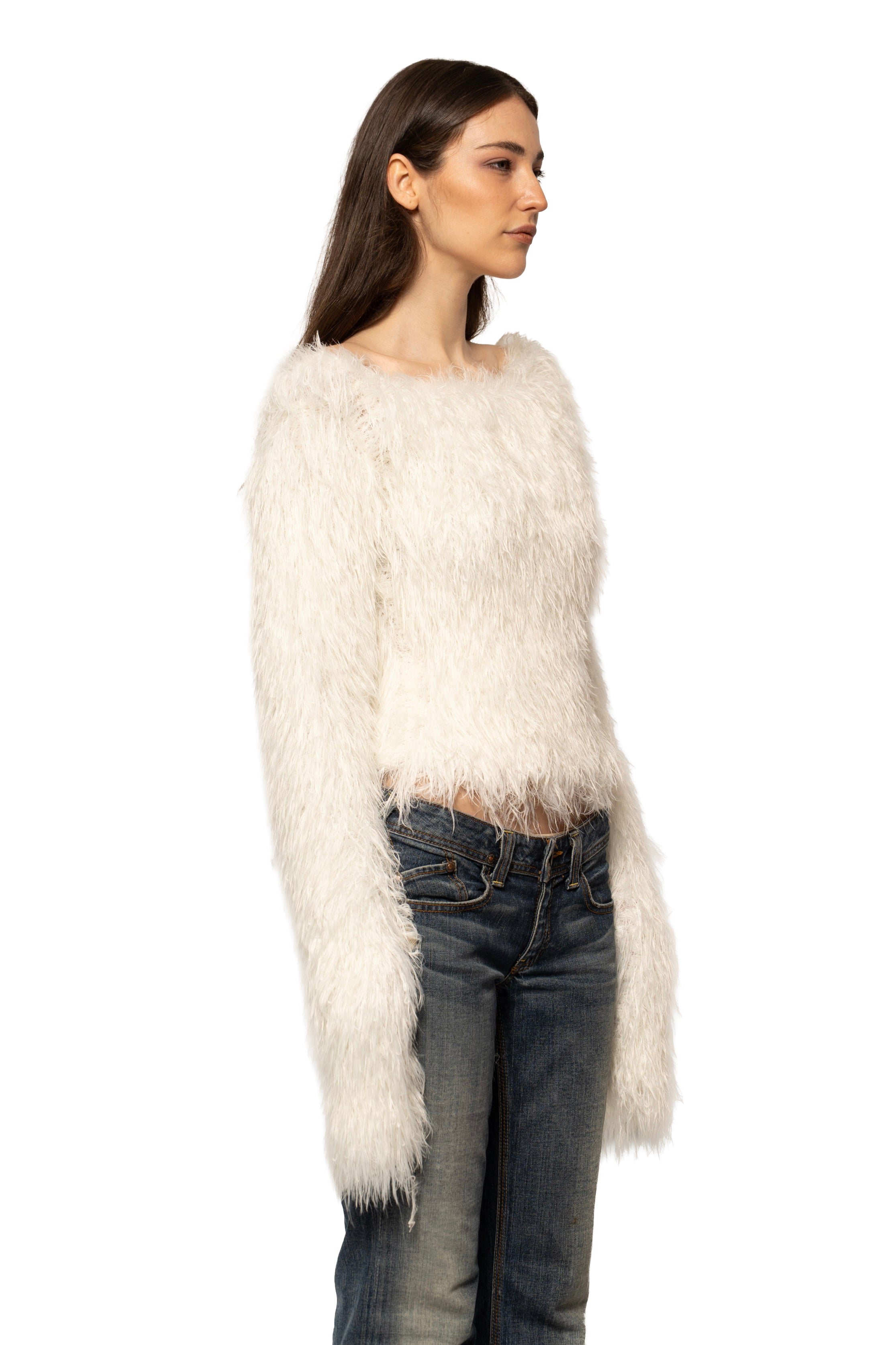 Coperni Fluffy Knit Sweater