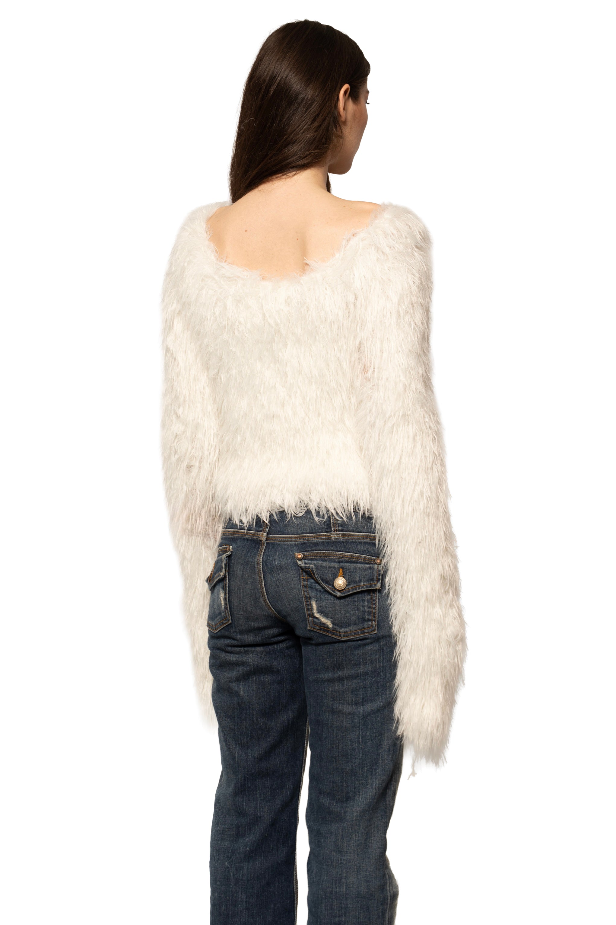 Coperni Fluffy Knit Sweater