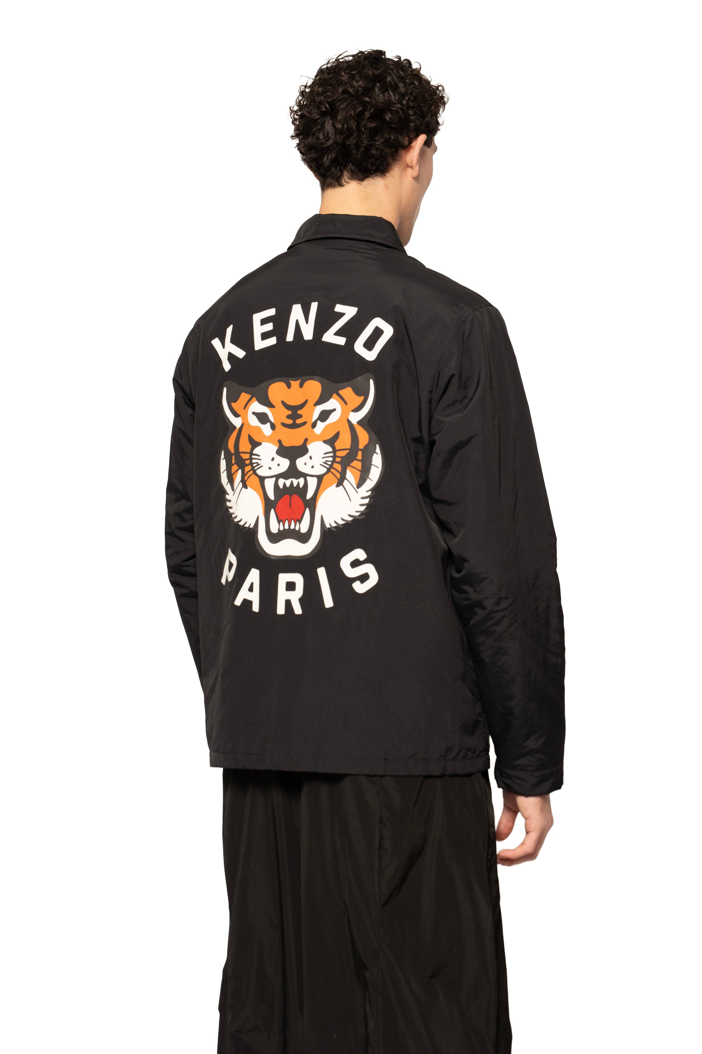 Kenzo Lucky Tiger Padded Coach Jacket
