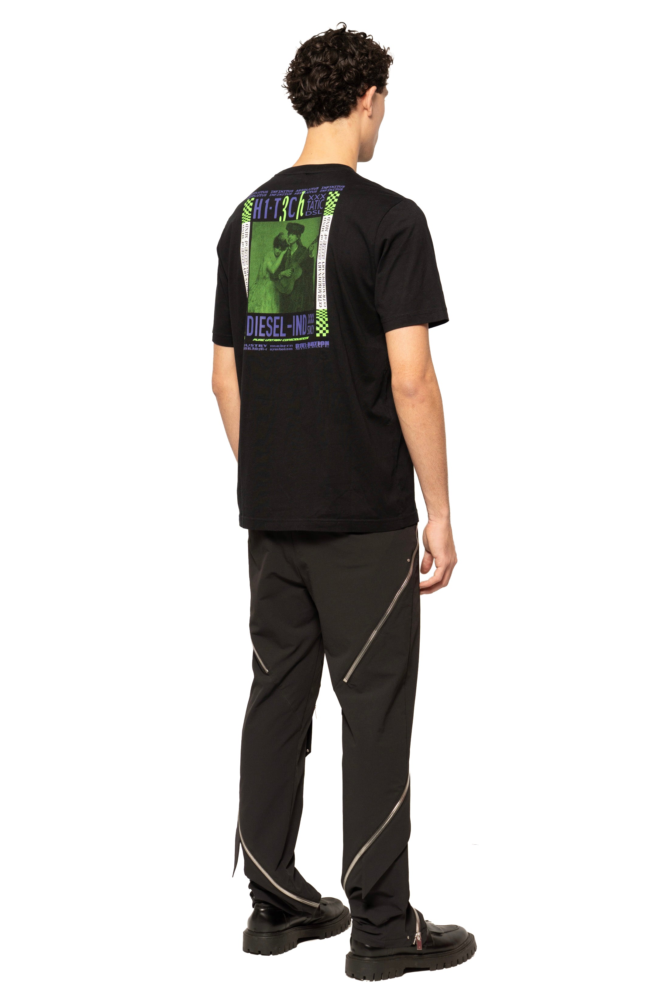 Diesel Psych3 Graphic T-Shirt