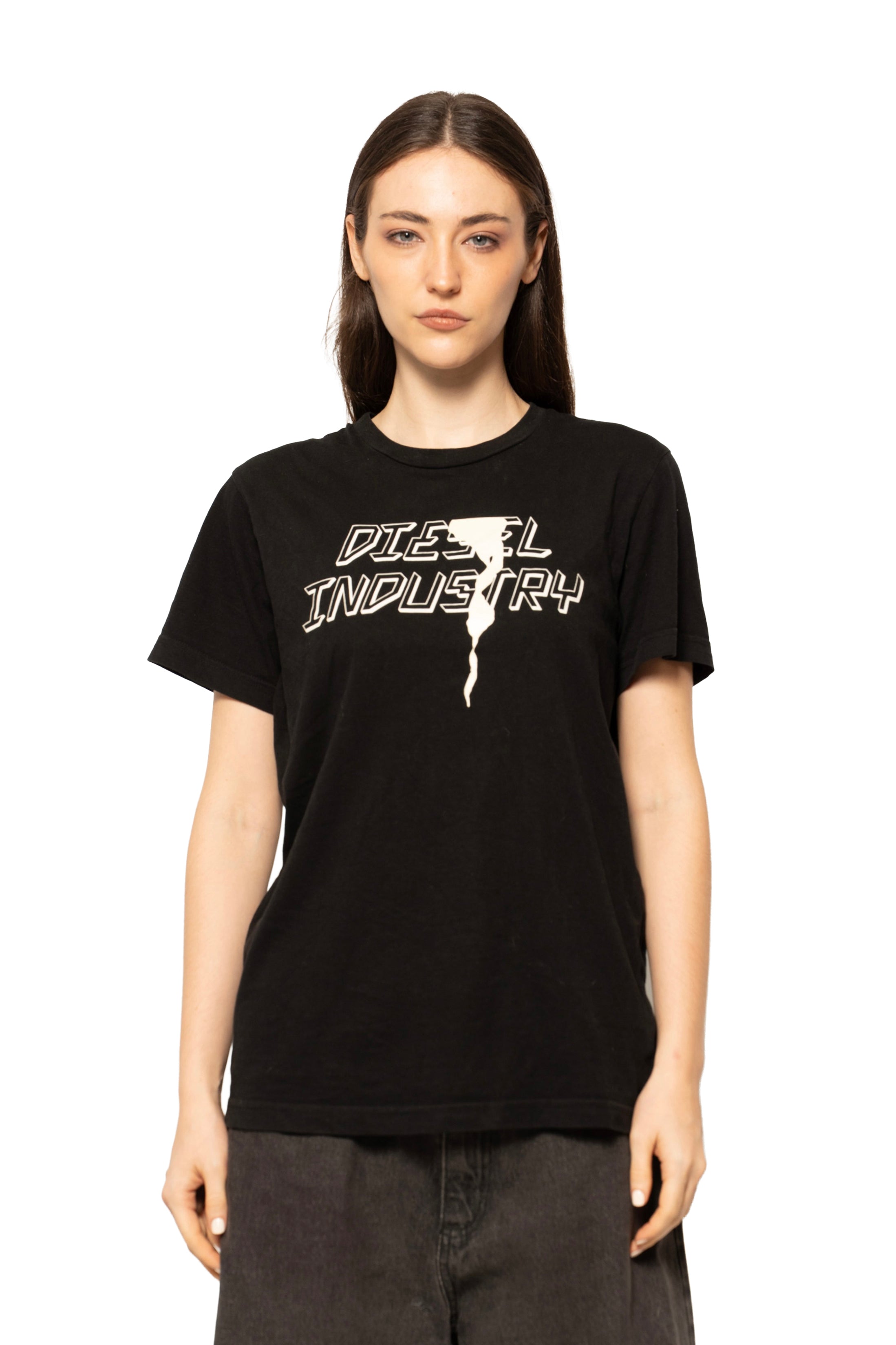 Diesel Industry Logo Graphic T-Shirt