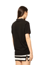 Moncler Classic Logo Cotton Piqué Polo Shirt