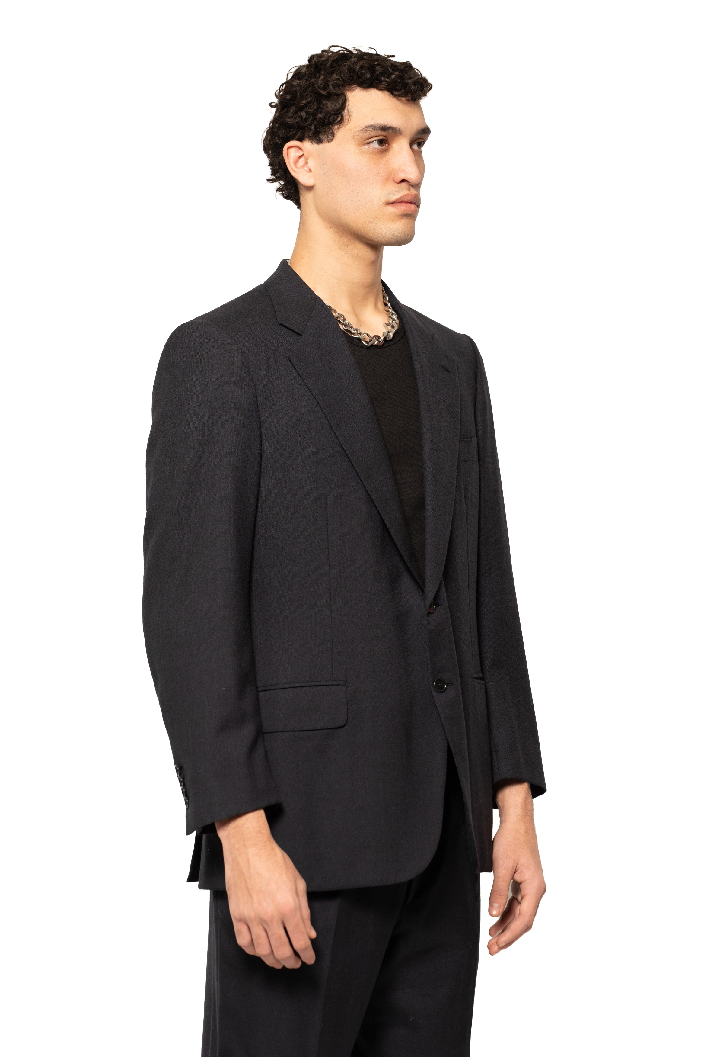 Brioni Palatino Midnight Blue Wool Suit