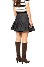 Sandro Flared Mini Skirt