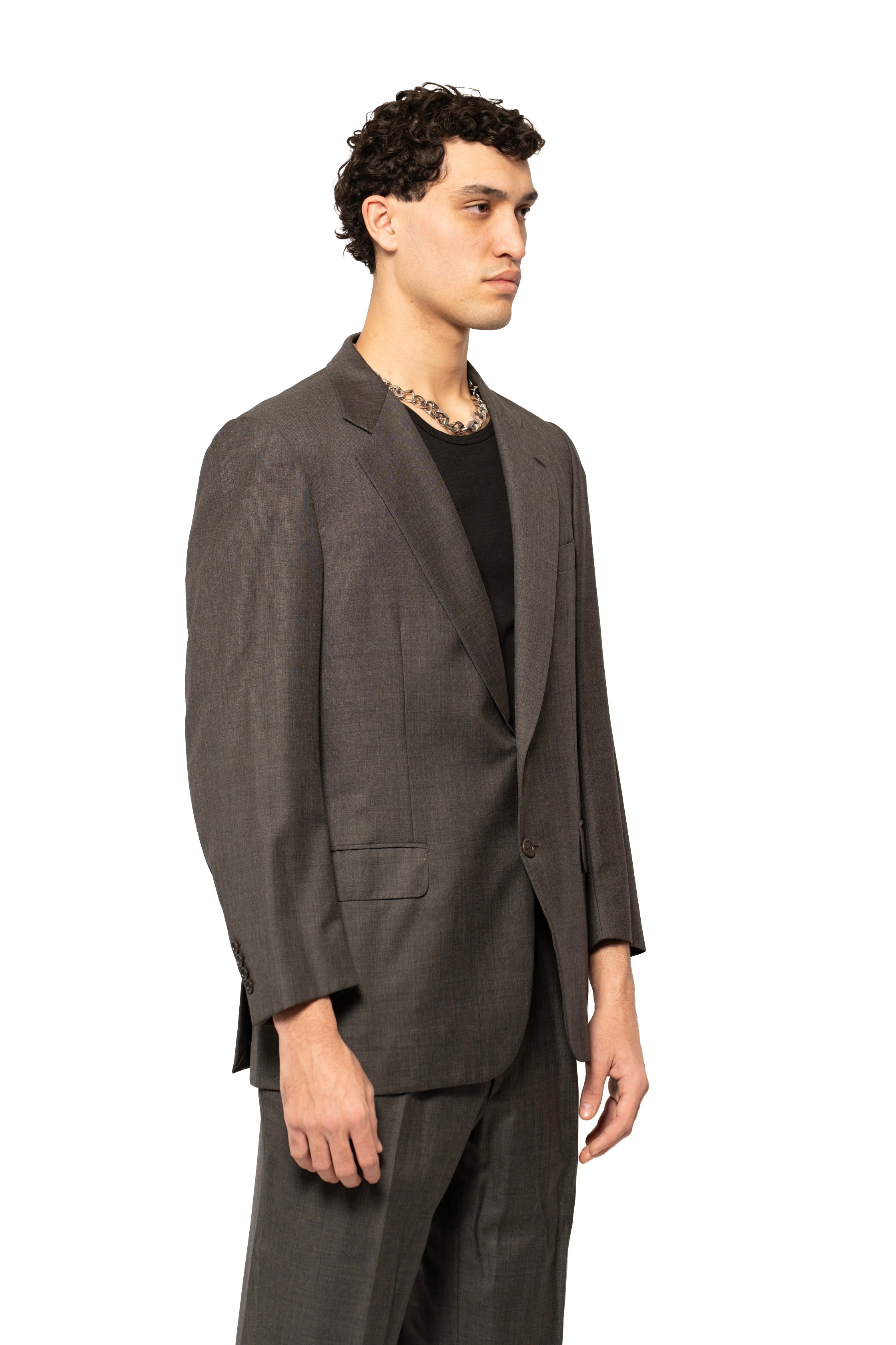 Brioni Palatino Grey Wool Suit