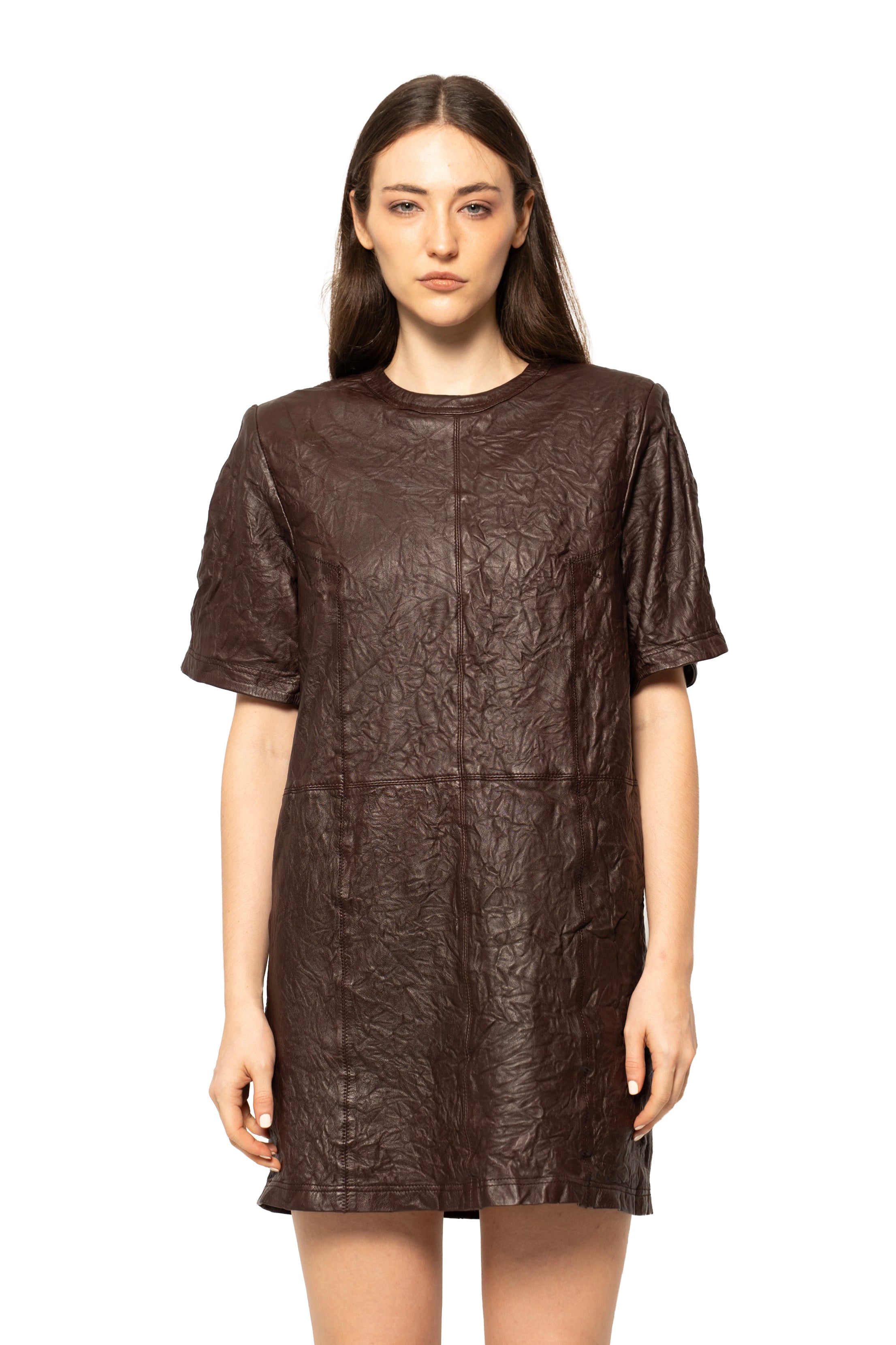 Zadig & Voltaire Leather Mini Dress