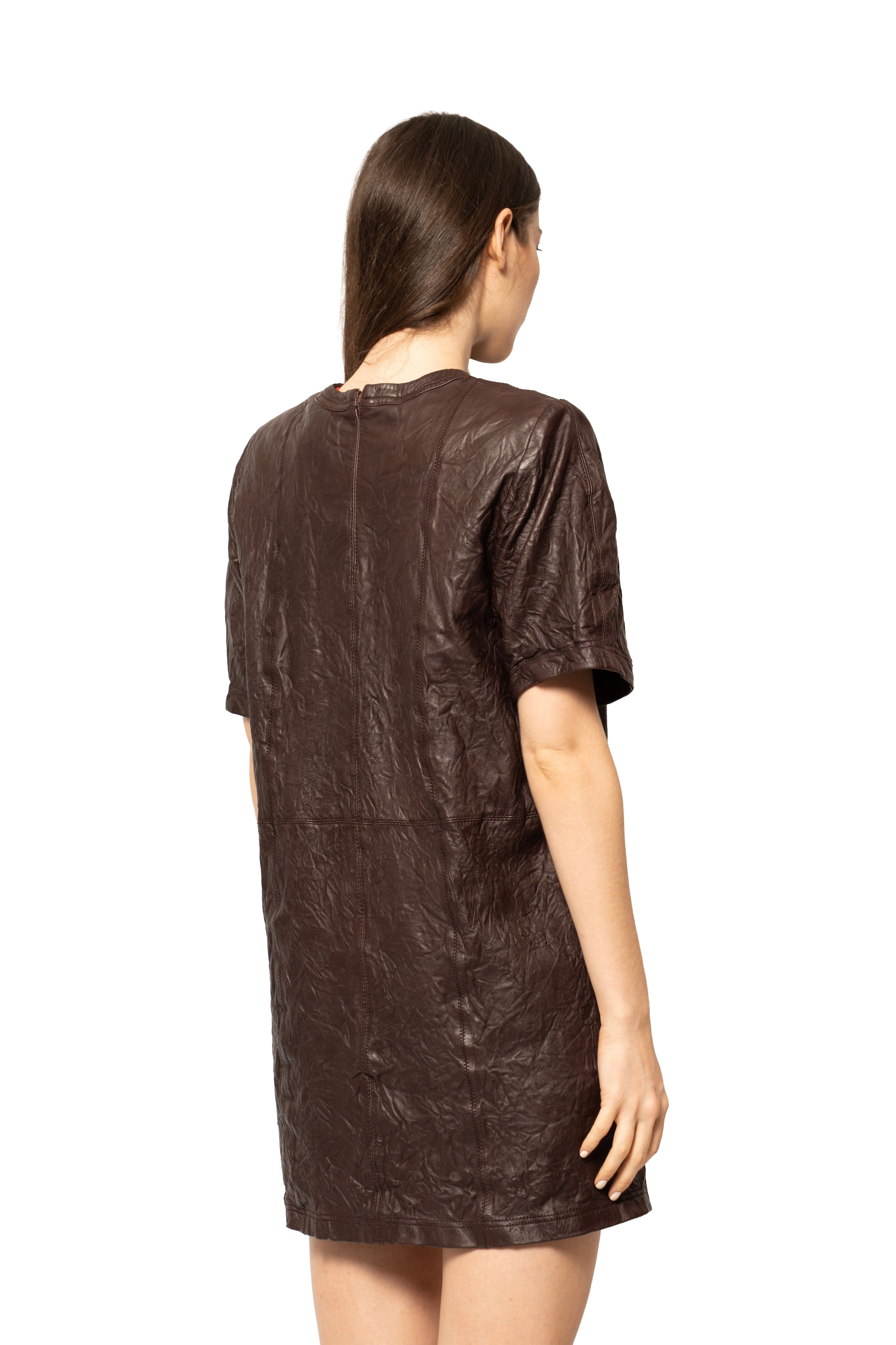 Zadig & Voltaire Leather Mini Dress