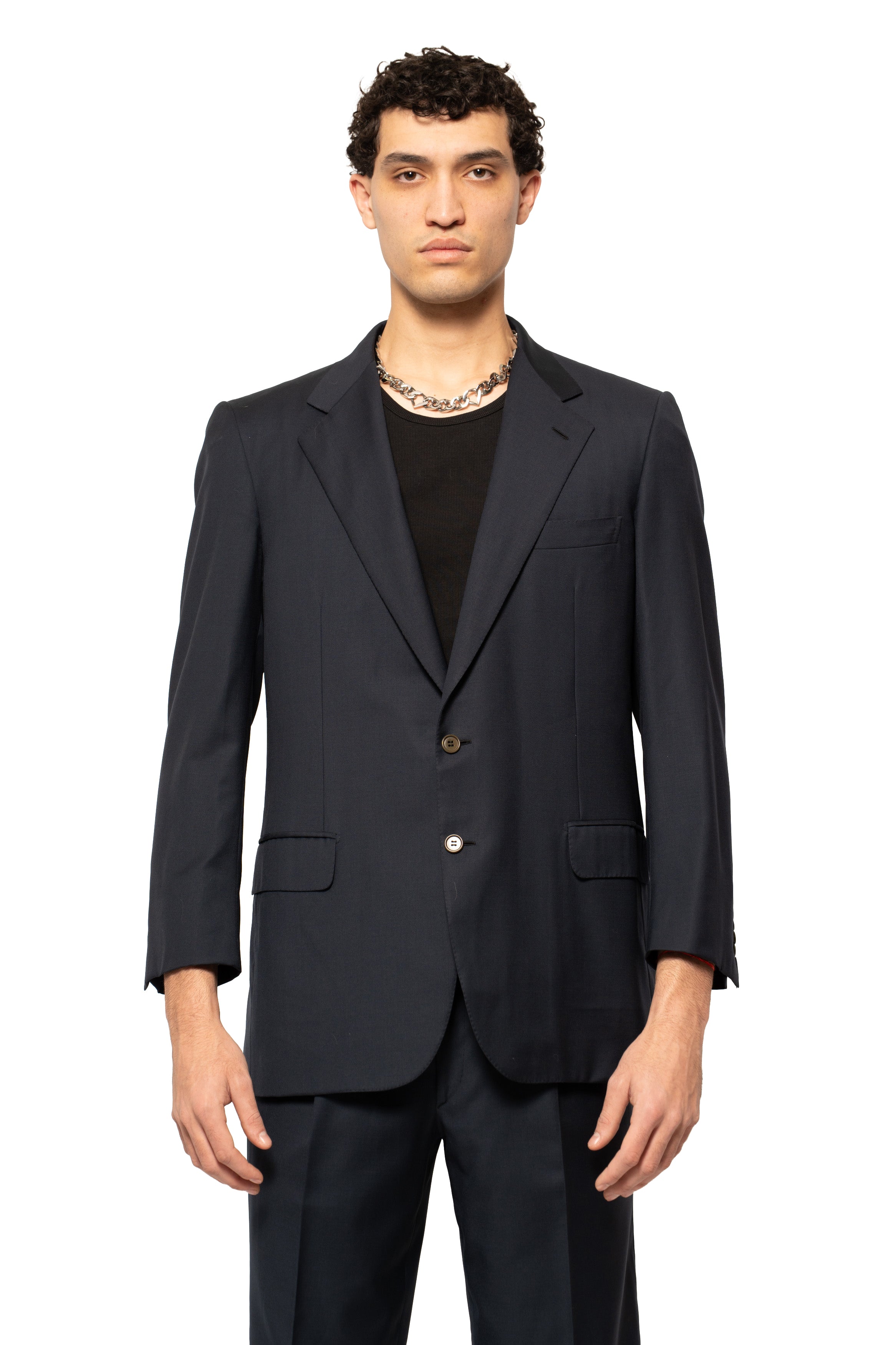 Brioni Palatino Navy Wool Suit