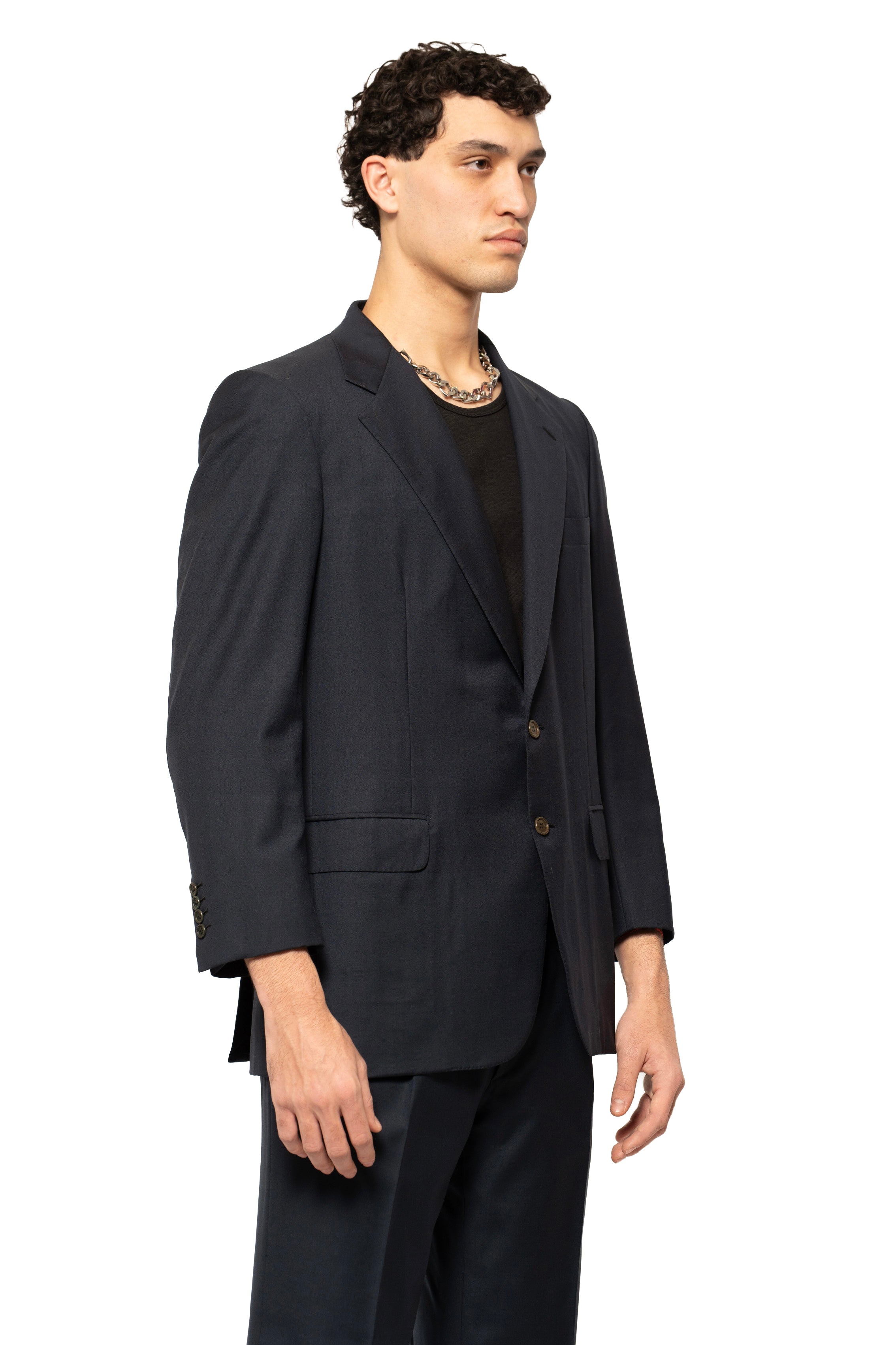 Brioni Palatino Navy Wool Suit